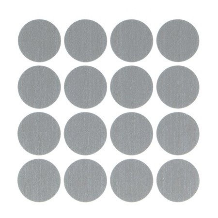 Tapón adhesivo AMIG Mod. 614 PVC Aluminium Ø12 mm Rugoso