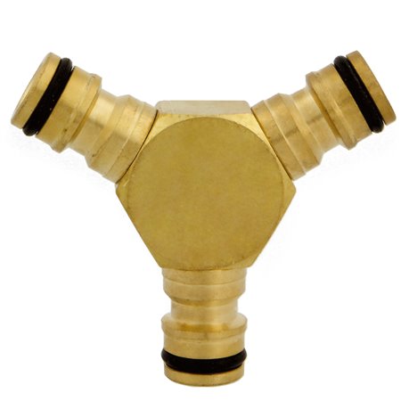 Derivación triple AMIG Mod. R07 Latón Mate