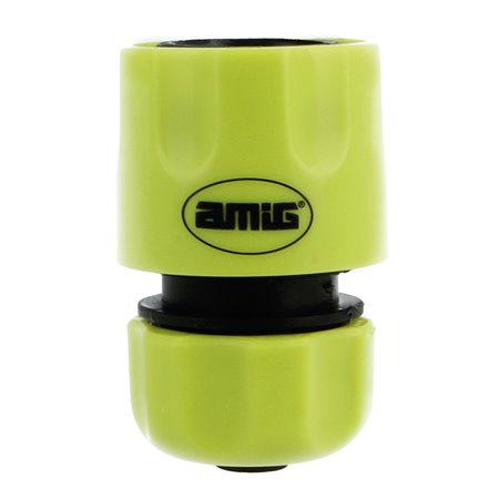Empalme rápido manguera AMIG Mod. R08 ABS Verde pistacho 1/2''