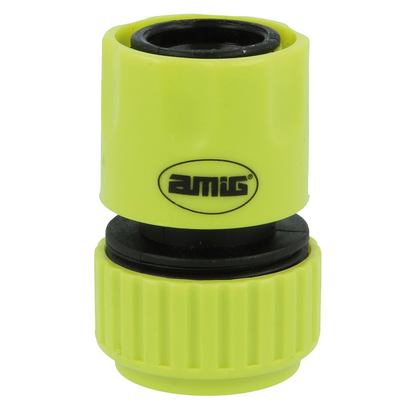 Empalme rápido manguera AMIG Mod. R08 ABS Verde pistacho 3/4''