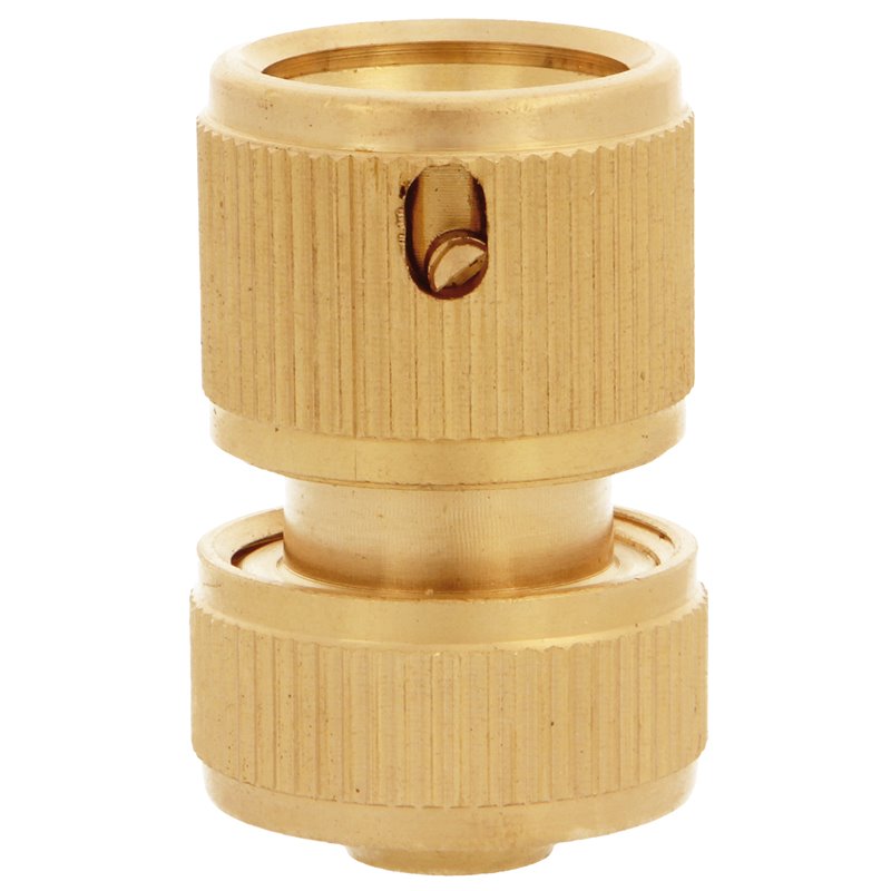 Empalme rápido manguera AMIG Mod. R08 Latón Mate 1/2''