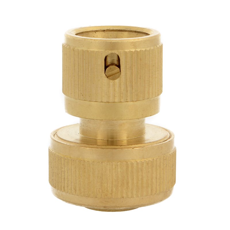 Empalme rápido manguera AMIG Mod. R08 Latón Mate 3/4''