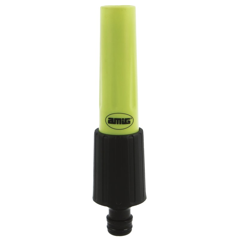 Lanza riego regulable AMIG Mod. R12 ABS Verde pistacho-Negro 120 mm