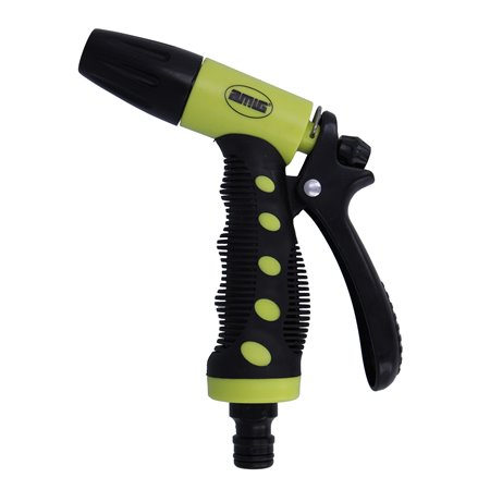 Pistola riego AMIG Mod. R26 ABS + goma Verde pistacho-Negro 150 mm