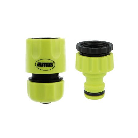 Kit conectores AMIG Mod. R27 ABS Verde pistacho 1/2''