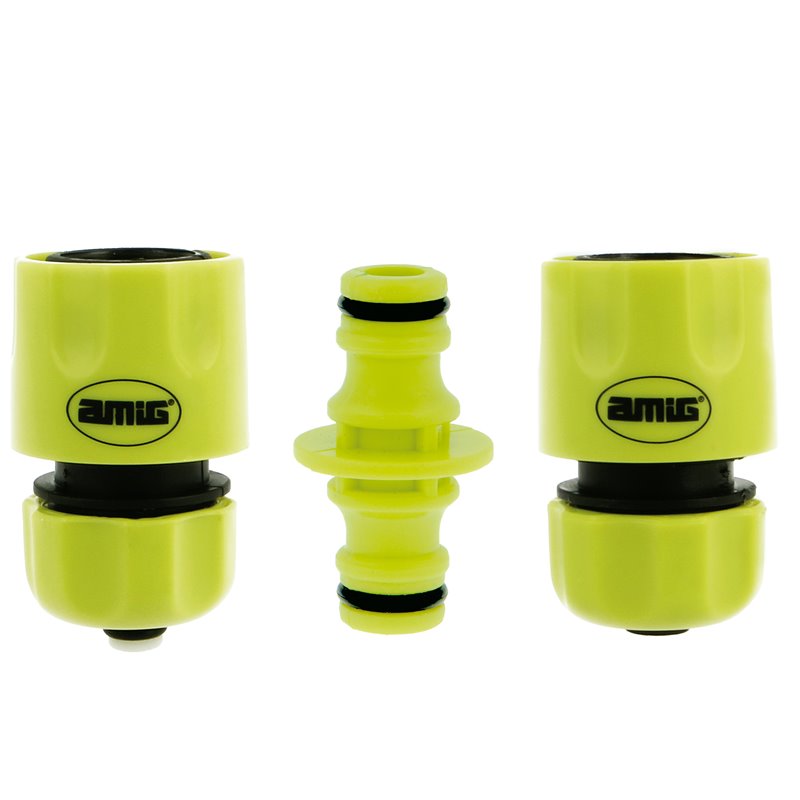 Kit conectores AMIG Mod. R28 ABS Verde pistacho 1/2''