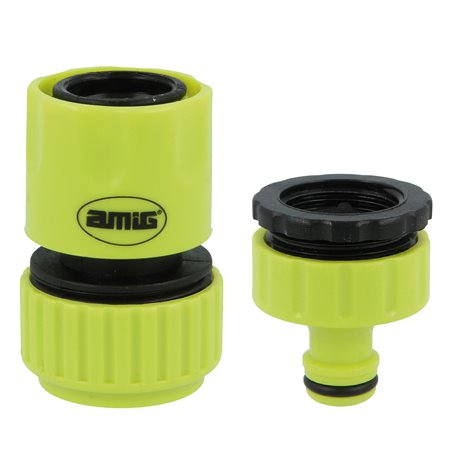 Kit conectores AMIG Mod. R29 ABS Verde pistacho 3/4''