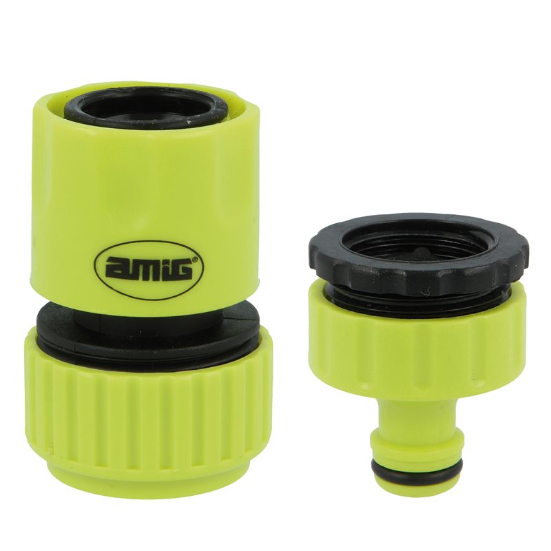 Kit conectores AMIG Mod. R29 ABS Verde pistacho 3/4''