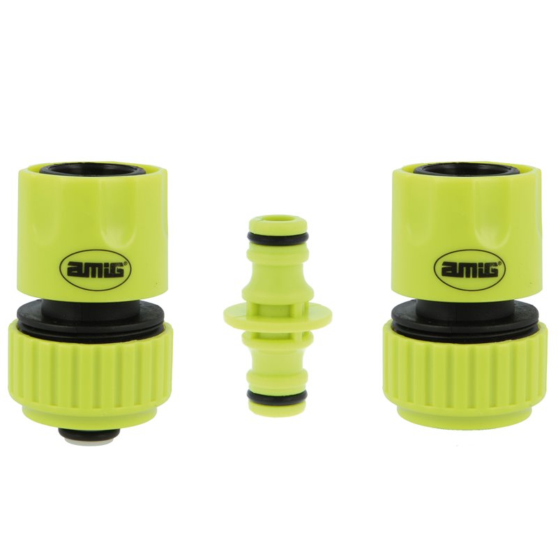 Kit conectores AMIG Mod. R30 ABS Verde pistacho 3/4''