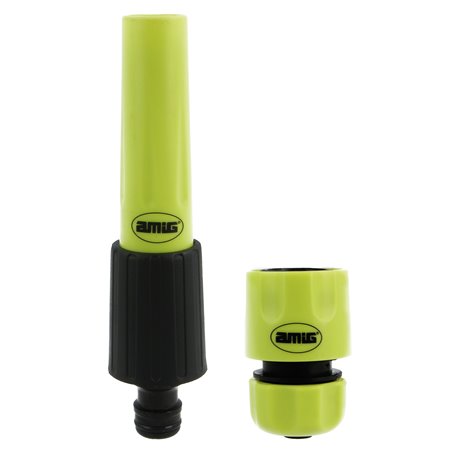 Kit riego AMIG Mod. R31 ABS Verde pistacho-Negro 1/2''