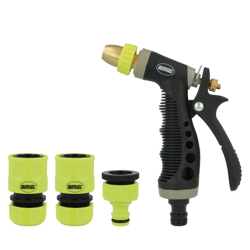 Kit riego AMIG Mod. R35 ABS Verde pistacho-Negro