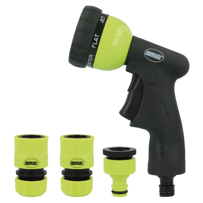 Kit riego AMIG Mod. R36 ABS Verde pistacho-Negro