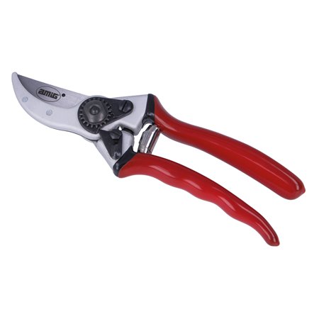 Tijera de podar extra AMIG Mod. P08 EXTRA Acero Rojo-Negro 8 1/2''