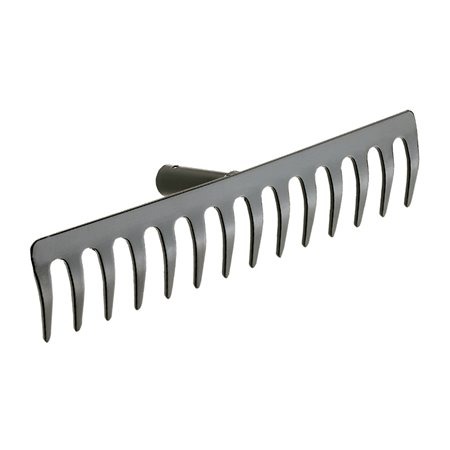 Rastrillo AMIG Mod. P36 Acero Negro 400 mm 16 púas
