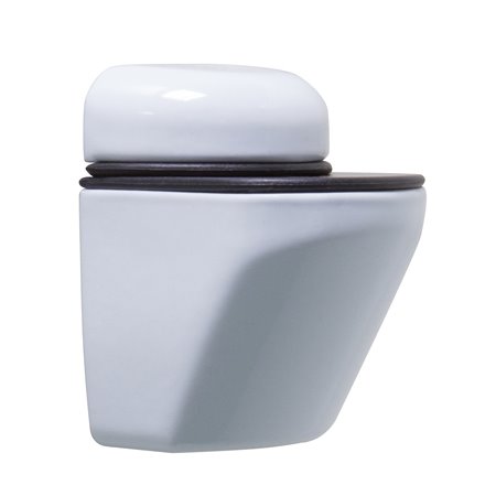 Soporte baldas AMIG Mod. 51 Zamak Blanco 44 x 42 x 60 mm Carga máxima 15 kg Apertura 20 mm - Ref. 24563