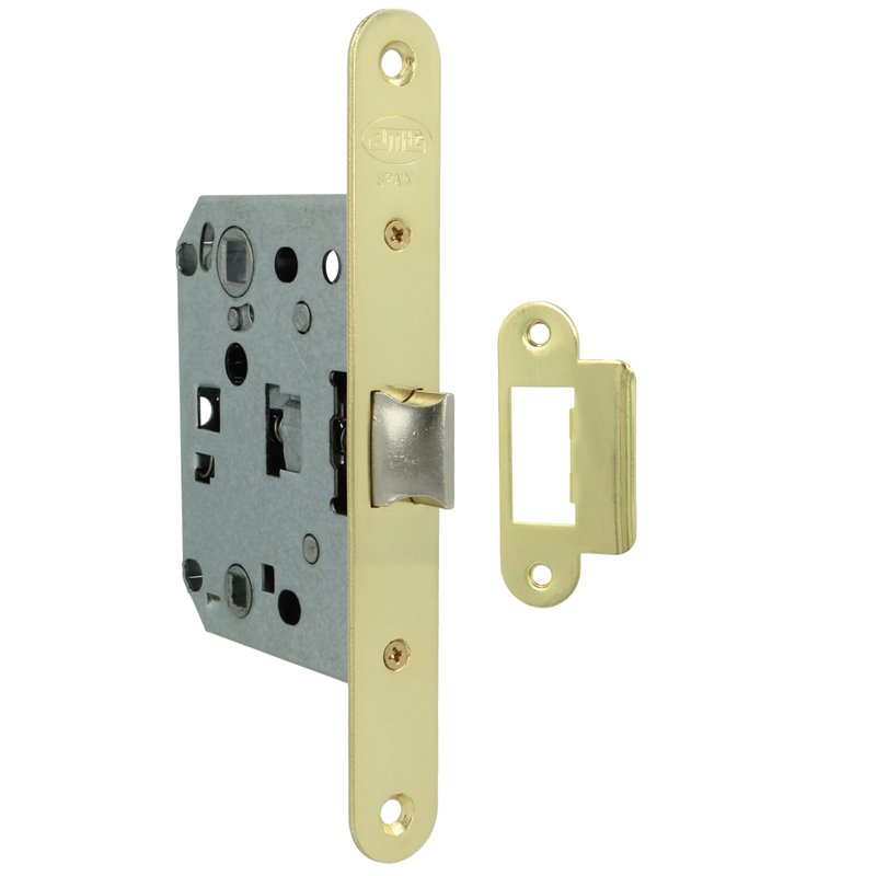 Pestillo AMIG Mod. 3000U Acero Latonado barnizado 50/70 mm