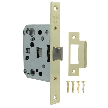 Pestillo AMIG Mod. 3100U Acero Latonado barnizado 50/70 mm