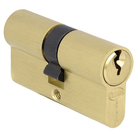 Cilindro AMIG Mod. 9470 Latón Cromado mate 60 (30-30) - Ref. 24708