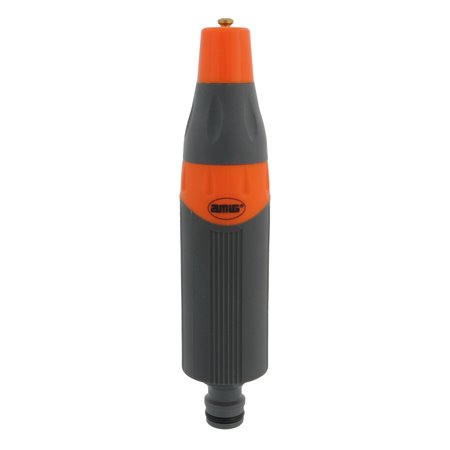 Lanza riego regulable AMIG Mod. R12 PLUS ABS + goma Naranja-Gris 140 mm - Ref. 24766
