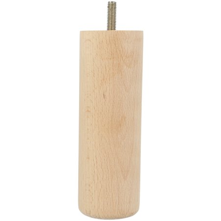 Pata para mueble AMIG Mod. 30 Madera Haya Ø50 X 150 MM