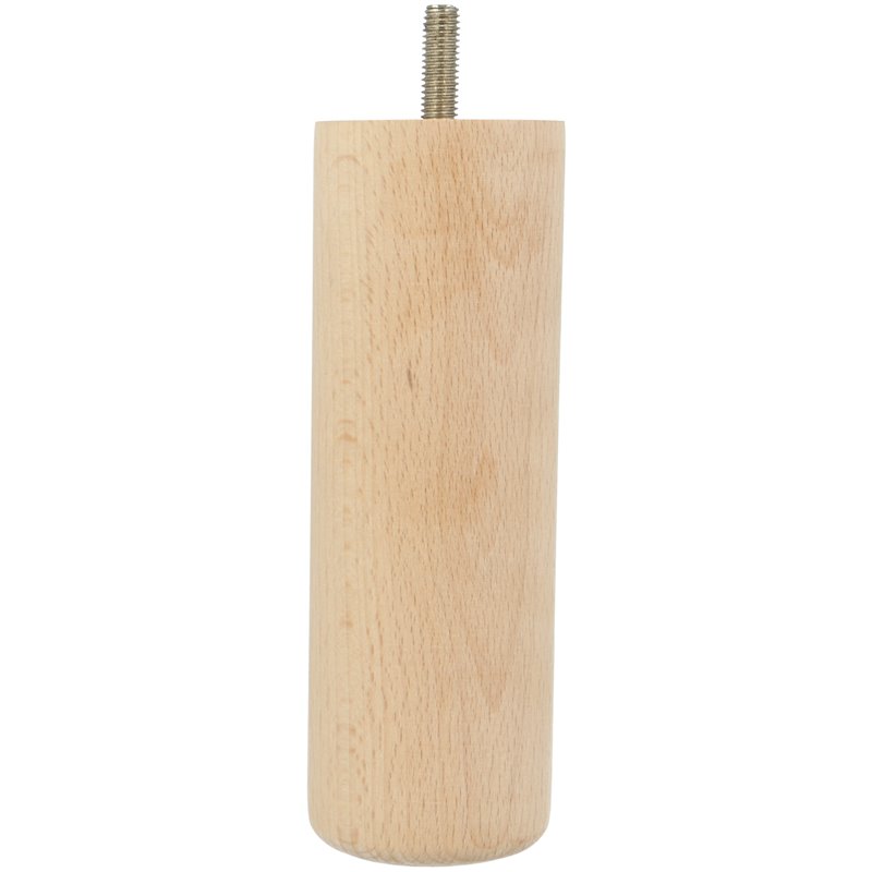 Pata para mueble AMIG Mod. 30 Madera Haya Ø50 X 150 MM