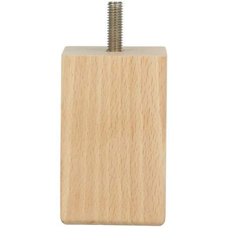 Pata para mueble AMIG Mod. 32 Madera Haya 50 X 50 X 80 MM