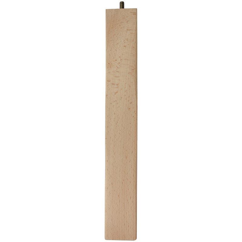 Pata para mueble AMIG Mod. 32 Madera Haya 50 X 50 X 360 MM