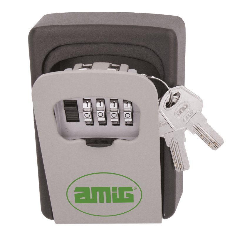 Guardallaves AMIG Mod. TS01 Acero Gris 122 x 87 x 40 mm