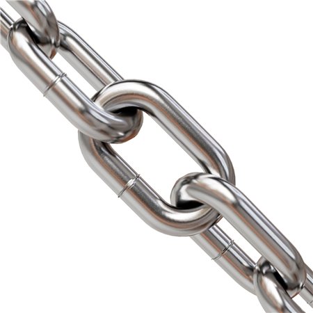 Cadena malla genovesa AMIG Mod. 30215 Acero Galvanizado Ø8 x 32 mm 20 m