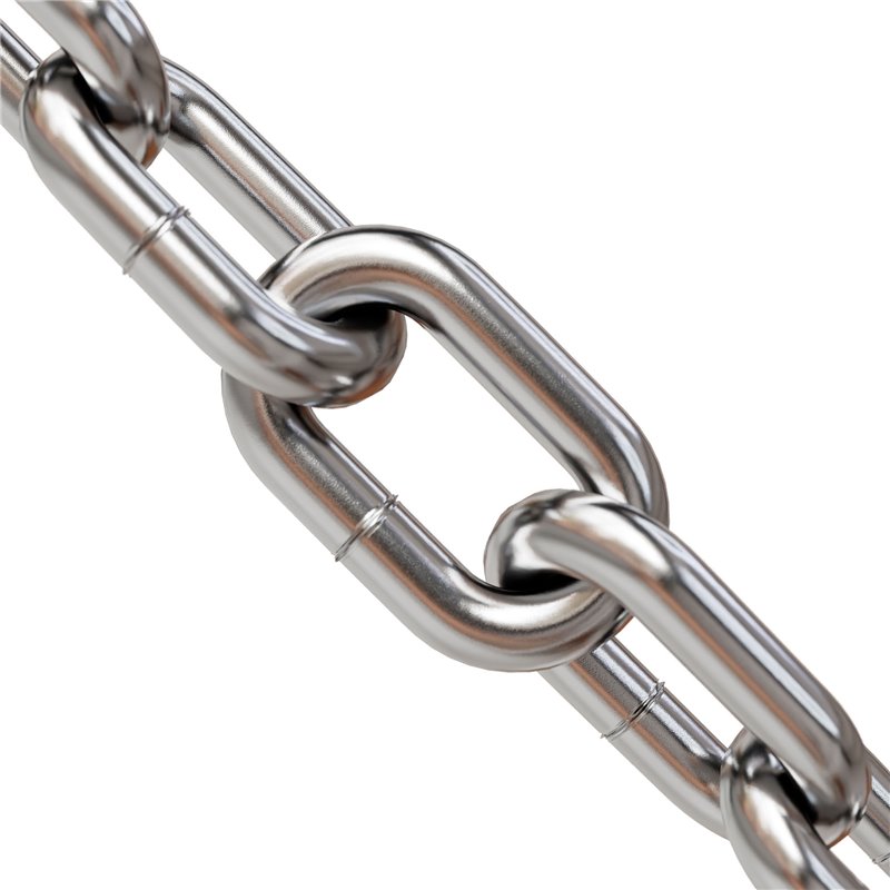 Cadena malla genovesa AMIG Mod. 30215 Acero Galvanizado Ø8 x 32 mm 20 m