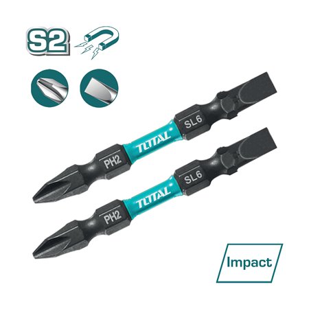 Puntas - PH2 / SL6 TOTAL Mod. TACIM72HL665 65 mm