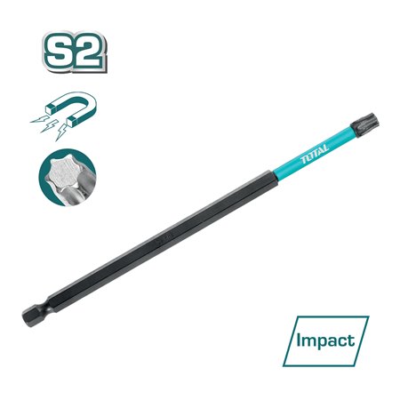 Puntas - TORX T25 TOTAL Mod. TACIM71T25 T25 X 150 MM
