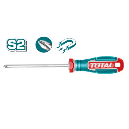 Destornillador punta phillips TOTAL Mod. TSDPH PH3 X 150 MM