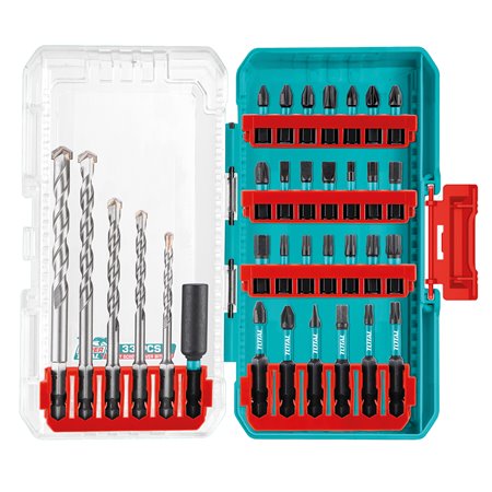 Juego de brocas variadas TOTAL Mod. TACSDL11303