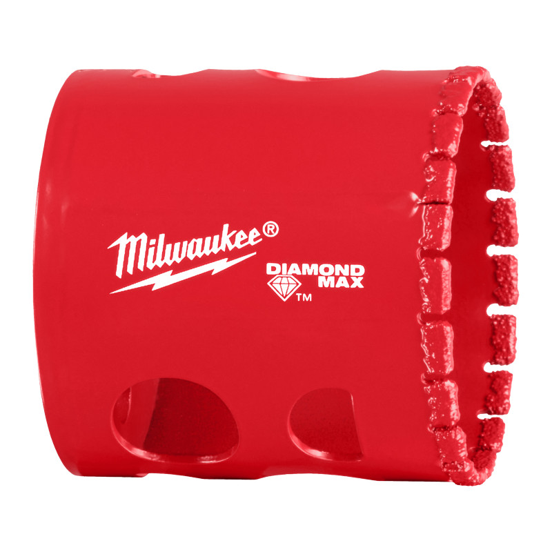 Corona Diamond Max™ Nueva Gen. Seco o Húmedo de 44mm MILWAUKEE Ref.4932500117