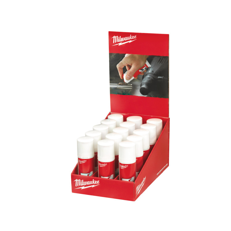 Expositor de sobremesa de Grasa - 15uds MILWAUKEE Ref.4932352274