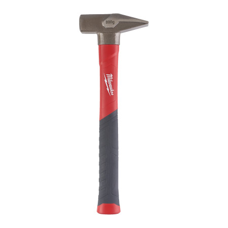 Martillo tipo alemán con mango de fibra de vidrio 800g MILWAUKEE Ref.4932478664