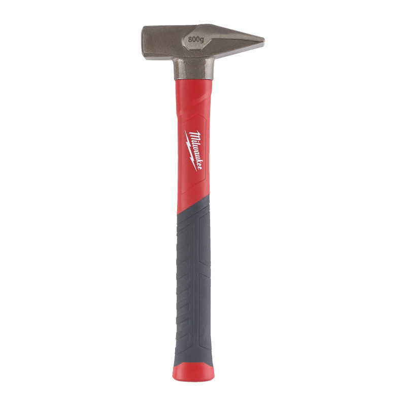 Martillo tipo alemán con mango de fibra de vidrio 800g MILWAUKEE Ref.4932478664