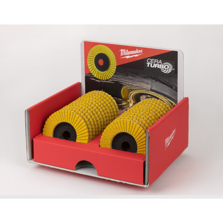 Disco CERA TURBO G40/60 5º 115mm (Pedir en múltiplos de 24uds) MILWAUKEE Ref.4932502176
