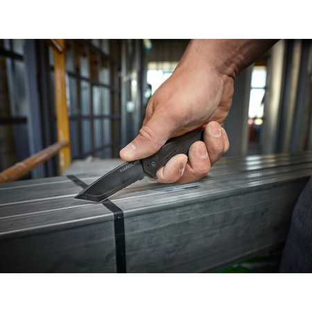 Navaja hoja serrada de 75mm HARDLINE™ MILWAUKEE Ref.4932500664