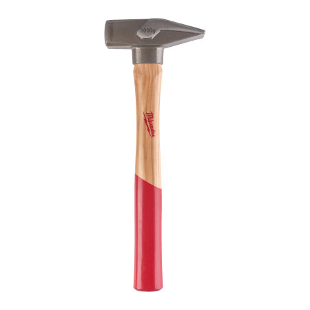 Martillo tipo alemán con mango de nogal 1.000g MILWAUKEE Ref.4932478670