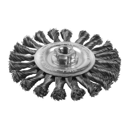 Cepillo Alambre circular trenzado M14 125x14 acero 0,5mm MILWAUKEE Ref.4932501740