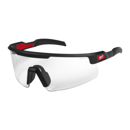 Gafas de seguridad transparentes de gran formato con revestimiento antiarañazos MILWAUKEE Ref.4932500721