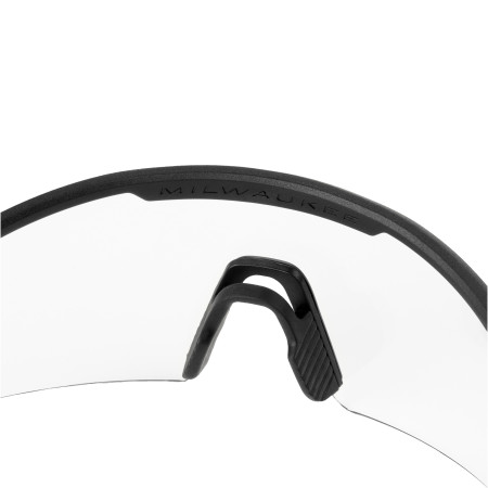 Gafas de seguridad transparentes de gran formato con revestimiento antiarañazos MILWAUKEE Ref.4932500721