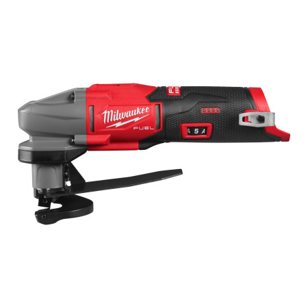 Cizalla subcompacta M12 FUEL™, cap. máxima 1,6mm en acero dulce y cap. máxima 2mm en aluminio, 5 MILWAUKEE Ref.4933502337