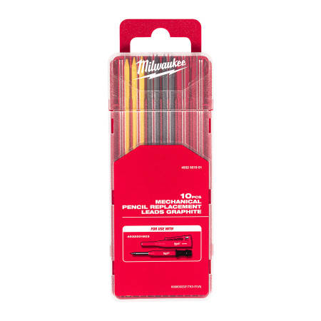 Pack con 10 minas de 2,8mm de colores (pedir en múltiplos de 10uds) MILWAUKEE Ref.4932501902