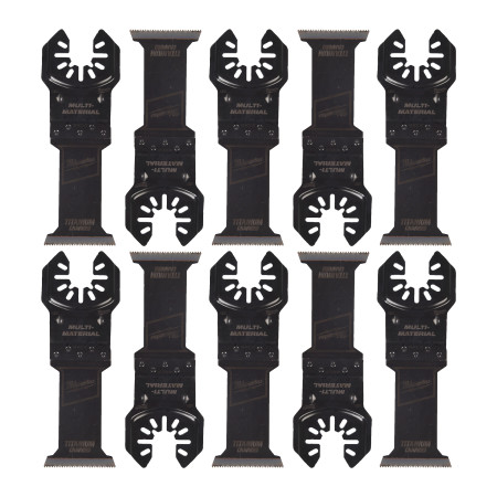Cuchilla OL de incisión Bimetálica 35mm para multimaterial - 10uds MILWAUKEE Ref.48851239