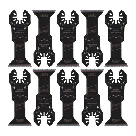 Cuchilla OL de incisión Bimetálica 45mm para multimaterial - 10uds MILWAUKEE Ref.48851269