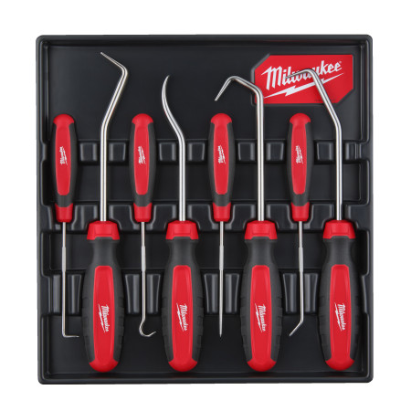 Juego de 8 extractores de retenes HD y compactos MILWAUKEE Ref.4932480569