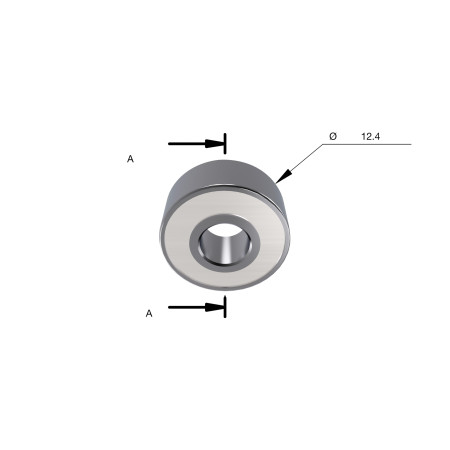 Rodamiento B12 12,5x4,76x5mm MILWAUKEE Ref.4932501066
